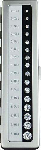 Aymzbd Measuring Professional Stone Grading Portable, Silver in Saudi Arabia