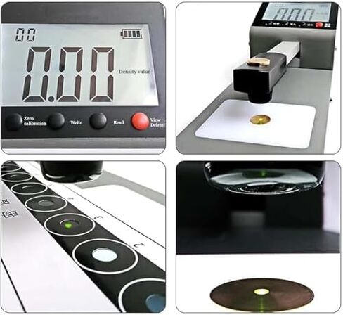 Digital Densitometer 0-4.5D, High Precision Transmission Density Meter, Long Battery Life, Easy Calibration & Decode Screen for Accurate Density Measurement in Saudi Arabia