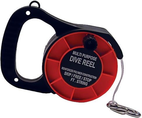 Promate Scuba Diving Reel Line and Spool with Plastic Handle, 290 ft Long String in Kuwait
