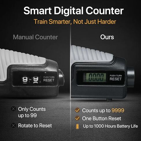 مدرب قوة قبضة اليد القابل للتعديل من باور جريب، معدات تمرين شديدة التحمل مع نطاق مقاومة 10-150 كجم، تصميم مريح لتمرين الساعد in Kuwait