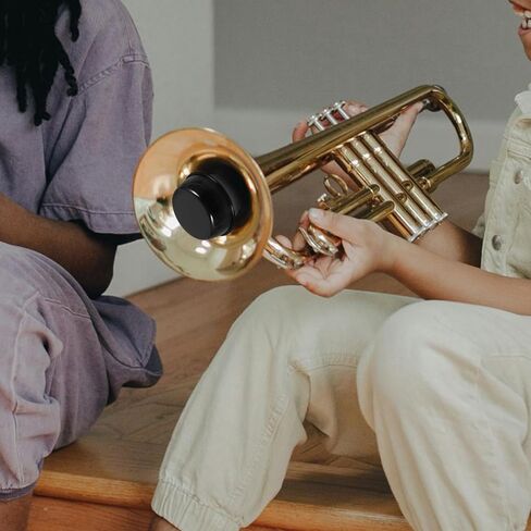 Milisten Trumpet Practice Mute Plastic Silencer Small Quiet Mute Brass Instrument Accessory for Beginner and Student Use in Saudi Arabia