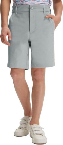 M MAELREG Boys Golf Shorts 7" Stretch Lightweight Flat Front Breathable Chino Water-Resistant Dry Fit Boys Athletic Shorts in Saudi Arabia