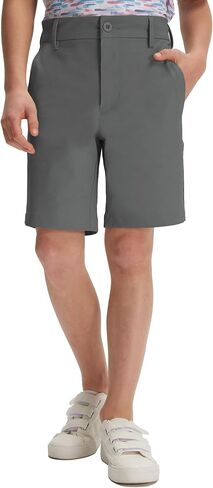 M MAELREG Boys Golf Shorts 7" Stretch Lightweight Flat Front Breathable Chino Water-Resistant Dry Fit Boys Athletic Shorts in Saudi Arabia