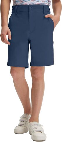 M MAELREG Boys Golf Shorts 7" Stretch Lightweight Flat Front Breathable Chino Water-Resistant Dry Fit Boys Athletic Shorts in Saudi Arabia