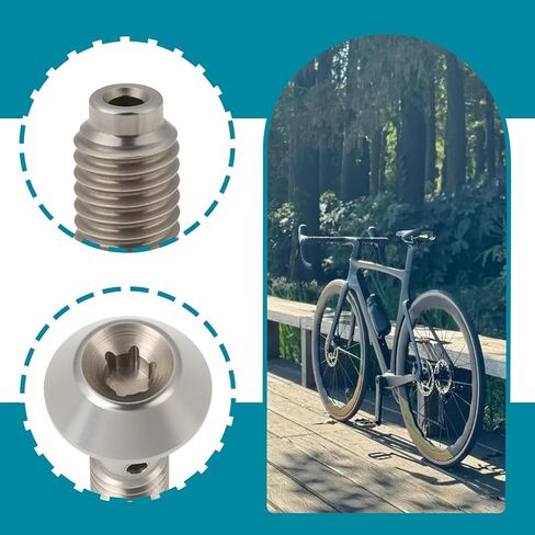 2Pcs Bicycle Disc Brake Caliper Banjo Bolt Compatible with Magura Mountain Bike Hydraulic Disc Brake, Silver in Kuwait