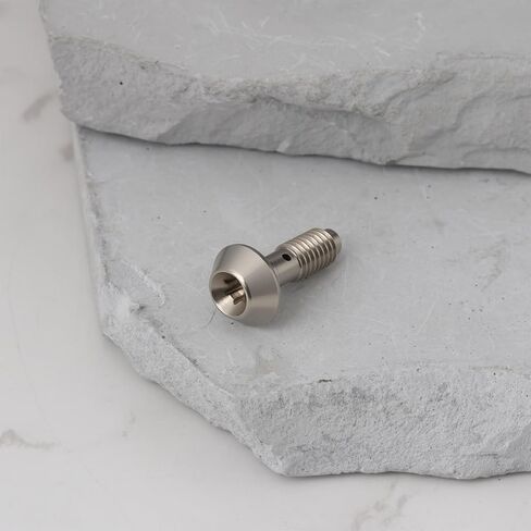 2Pcs Bicycle Disc Brake Caliper Banjo Bolt Compatible with Magura Mountain Bike Hydraulic Disc Brake, Silver in Kuwait