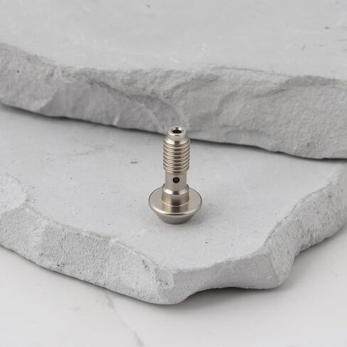 2Pcs Bicycle Disc Brake Caliper Banjo Bolt Compatible with Magura Mountain Bike Hydraulic Disc Brake, Silver in Kuwait