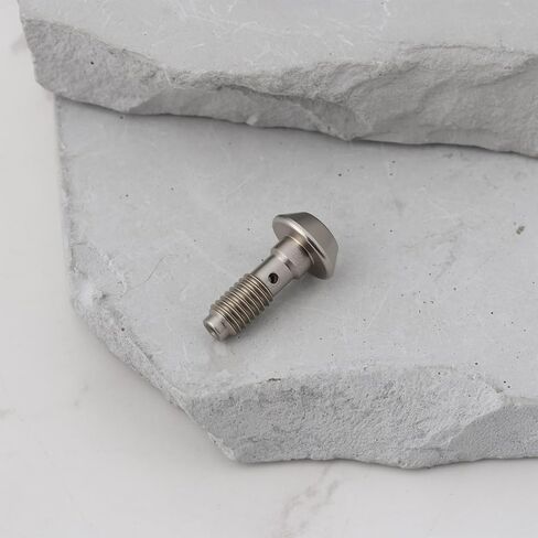 2Pcs Bicycle Disc Brake Caliper Banjo Bolt Compatible with Magura Mountain Bike Hydraulic Disc Brake, Silver in Kuwait