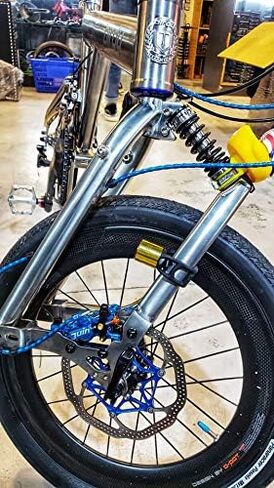 Juin Tech GT-P Hybrid Hydraulic Disc Brake Caliper Set - Post Mount - 4-Piston Power for Road, Gravel & CX in Kuwait