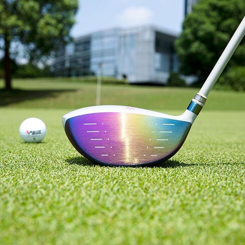 PGM Titanium Alloy Golf Club Driver Woods Hybrid for Women Right Handed with Weight Screw, High Forgiving and Lightweight Graphite Shaft Single Club with Headcover in Saudi Arabia