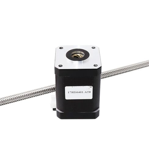 42 Through-Type Screw Stepper Motor 42HA60-T8*2 Linear Telescopic Through Body Length 60mm 1Pcs(Lead Range 2mm,300mm) in Saudi Arabia
