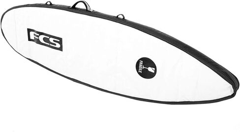 FCS Travel 1 Fun Board Surfboard Bag Black/Grey 7'0" in Saudi Arabia