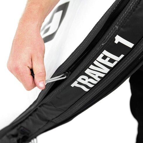 FCS Travel 1 Fun Board Surfboard Bag Black/Grey 7'0" in Saudi Arabia