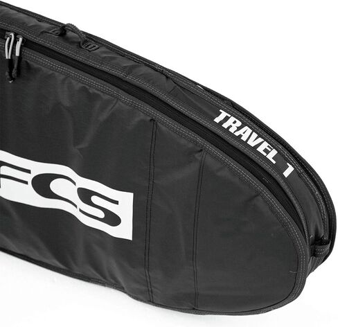 FCS Travel 1 Fun Board Surfboard Bag Black/Grey 7'0" in Saudi Arabia