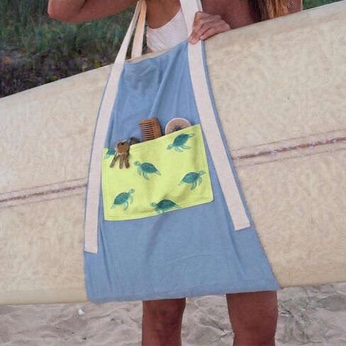 حقيبة وحاملة Matani Premium لركوب الأمواج - حزام الكتف، وقماش صديق للبيئة وخياطة معززة - غلاف لوح ركوب الأمواج بدون استخدام اليدين للألواح الطويلة والألواح القصيرة وألواح المرح - التصميم الأصلي in Kuwait