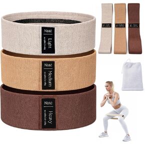 Neutral Resistance Bands Set – Heavy-Duty Exercise Bands for Glutes, Full-Body Strength Training, Home Workouts & Stretching in Saudi Arabia