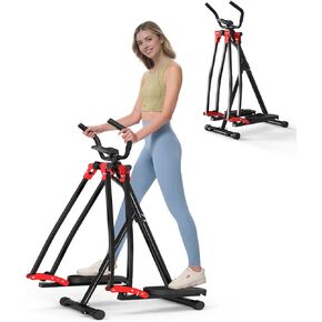 HOTWAVE Space Walker Exercise Machine - Air Walker Elliptical Trainer for Home Use, with Foldable Design for an Aerobic Stepper and Cross Trainer Glider Exercise Machine for Men and Women in Kuwait