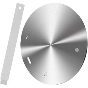 Stainless Steel Induction Plate Heat Diffuser Cooking Adapter 160mm X 3.4mm for Gas Stove and Induction Cooktop Kitchen Use in Kuwait