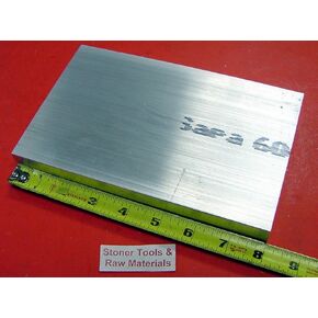 1-1/2" X 6" Aluminum 6061 Flat BAR 8" Long +.07"/-0 T6511 Solid Mill Stock 1.50"x 6.00" in Kuwait