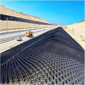 Durable Gravel Stabilization Grid for Driveways, Parking Lots & Gardens - Erosion Control, Soil Stabilization & Ground Reinforcement Solution in Kuwait
