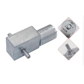 JGY-370 6V12V24V 6-150rpm DC Worm Gear Reduction Motor high Torque Motor mini Turbine Worm Gear self-Locking DIY mini Gear Motor (6V150 RPM 0.2KG. CM Reduction Ratio 40) in Kuwait