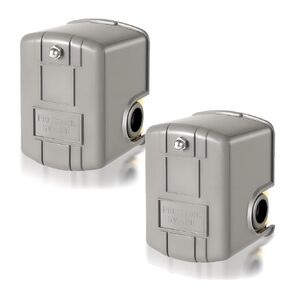 Pressure Switch for Well Pump 40-60 PSI, Water Pressure Switch Adjustable Differential, 1/4" NPT,Automatic Water Pump Switch - 2 Pcs in Kuwait