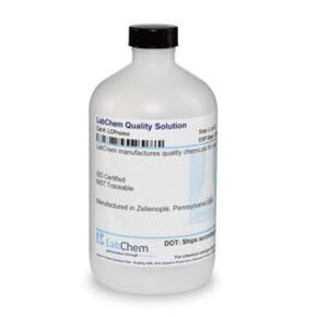 LabChem LC242001 Sodium Hydroxide Solution, 0.01N (0.01M), 500 mL Volume in Kuwait