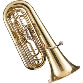 Beginner Tuba B Flat Bass Tuba with Four Keys for Brass Instruments in Kuwait