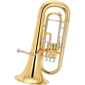 Beginner Tuba B Flat Euphonium Lacquered Gold Instrument in Kuwait