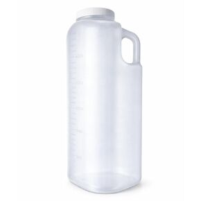 24 Hour Urine Collector – 3000 mL (101 oz) Large Translucent Urinal with Leak-Proof Screw Cap, Wide Mouth & Easy-Grip Handle - 1 Each in Kuwait