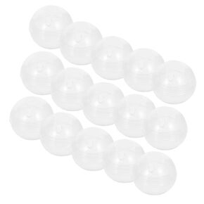 20 قطعة من كبسولات آلة العلكة المستديرة الشفافة من IMIKEYA - قوالب كروية بلاستيكية للحرف اليدوية والحرف اليدوية in Kuwait