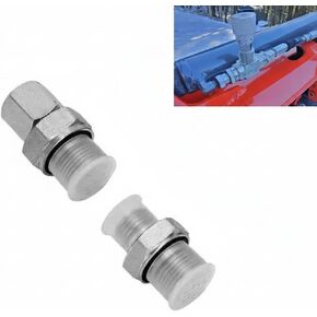 محول صمام مقيد هيدروليكي ثنائي الاتجاه، 3/8 بوصة إلى M14x1.5، تركيب التحكم في السرعة L08، مجموعة واحدة in Kuwait