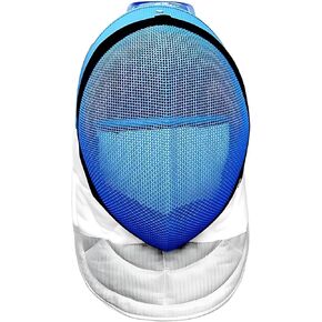 350N Epee Fencing Mask for Kids and Adults, Steel Mesh, Extended Chin & Neck, Breathable, Adjustable Nylon Back Guard in Kuwait