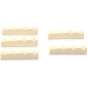 5Pcs Guitar String Nut 4 String ABS Bass Slotted Accessories For Electric Bass Slotted in Kuwait