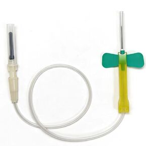 إبر جمع الدم إبرة الفراشة 21 إبرة معقمة مغلفة بشكل فردي - 50 قطعة in Kuwait