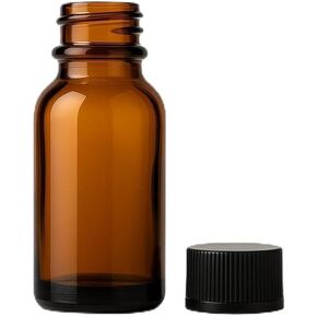 زجاجات زجاجية كهرمانية مع أغطية لولبية 2 أونصة in Kuwait