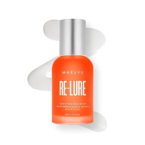 MAËLYS RE-LURE Tight & Tone Body Serum - Helps Reduce the Look of Cellulite - Skin Tightening with Hyaluronic Acid - Firming for Stomach, Thighs & Arms - Lightweight Body Firming Serum (3.5 Fl Oz) in Kuwait