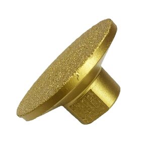 Grinding Wheel, Brazed Diamond Head Stone Marble Quartz Ceramic Tile Edging 50 * 22 * 3mm 1pcs in Kuwait