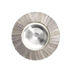 Diamond Flap Disc, 4 Inch 100mm M14 Or 5/8-11 Thread Metal Adapter Electroplated Grinding Wheel Abrasive Tool 1PCS(120Grit,M14) in Kuwait