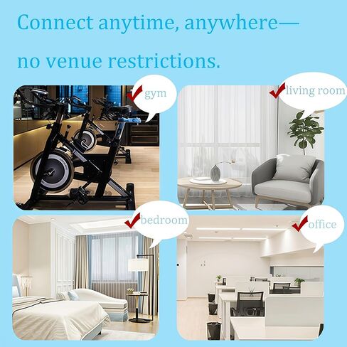 حزام Luxero Gentle Fit - أحزمة مقاومة من السيليكون المتينة مصممة خصيصًا للتدريبات المنزلية واللياقة البدنية - تمرين لكامل الجسم، تتميز بمقابض غير قابلة للانزلاق، مثالية لحرق الدهون وتوحيد لون البشرة in Kuwait