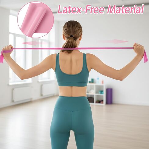 حزام مقاومة الدواسة، أربطة مساعدة متعددة الوظائف للسحب، 6 دواسات قدم أنبوبية ومقابض لتدريب قوة الجسم بالكامل، حل تمارين موفر للمساحة معدات التمرين المنزلية in Kuwait