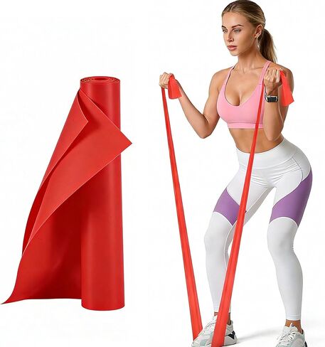 Resistance Bands Elastic Exercise Set, Multi-Resistance for Pilates, Home Gym, Outdoor Fitness and Strength Training in Saudi Arabia