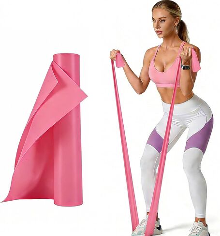 Resistance Bands Elastic Exercise Set, Multi-Resistance for Pilates, Home Gym, Outdoor Fitness and Strength Training in Saudi Arabia
