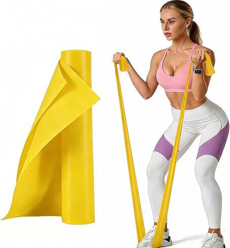 Resistance Bands Elastic Exercise Set, Multi-Resistance for Pilates, Home Gym, Outdoor Fitness and Strength Training in Saudi Arabia