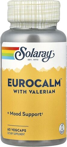 SOLARAY Eurocalm Valerian Root Capsules, 200 mg | 60 Count in Saudi Arabia