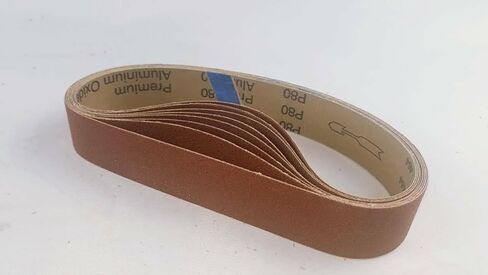 6 inch x 125 inch, 60 Grit, KK752X (General Grade), X-Weight, Aluminum Oxide (A/O), Abrasive Sanding Belts, 10-Pak in Kuwait