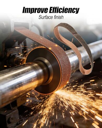 4 Pcs 1-1/2 x 30 Inch Grits Non Woven Surface Conditioning Sanding Belts Fit for Pipe Tube Polisher Sander Metal Pole and Metal Fabricators Profession Sander Belt 60 Grit 120 Grit 240 Grit 600 Grit in Saudi Arabia