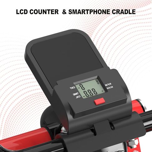 HOTWAVE Air Walker Exercise Machine, Home Space Walker Aerobic Stepper, Foldable Elliptical for Small Spaces - Cross Trainer Glider Exercise Machine for Men and Women Fitness Equipment in Kuwait