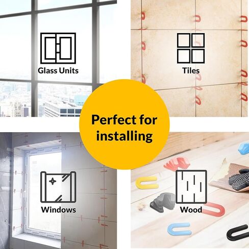 Brixwell PHS1632-XCP100 1/16" x 3-1/2" Plastic Horseshoe Shim Blue - Pack of 100 in Kuwait