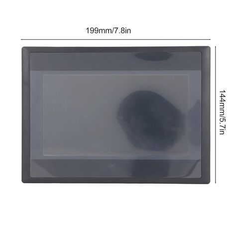 لوحة عرض TFT LCD مقاومة تعمل باللمس HMI صناعية مقاس 7 بوصة مع 800 × 480 12 مدخلاً و8 مخرجات لأنظمة التحكم PLC والأتمتة الصناعية لـ FX3U 20 40 48MRT DC4V 1A in Kuwait